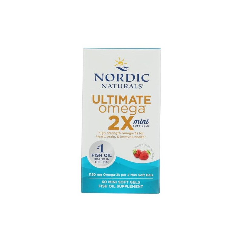 NORDIC NATURALS Ultimate Omega Minis, 60 CT