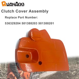 Quanaoo Clutch Cover Assembly 536329204 for Husqvarna 135 140 435 435e 440e Chainsaw replace 501388203 501388201 Clutch Sprocket Cover Replacement
