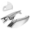 2Pcs Air Deflector Trim Heat Shield Motorcycle MidFrame Trim Fit