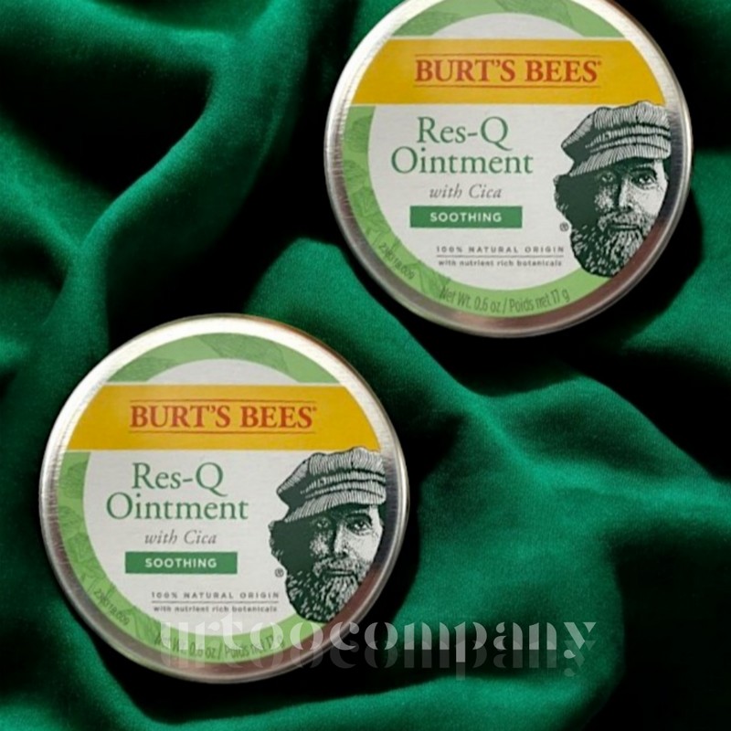 Burts Bees 버츠비 레스큐 오인트먼트 시카 보습 케어 시카오인트먼트 2개