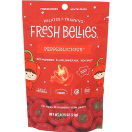 FRESH BELLIES Pepperlicious Toddler Snack, 0.5 OZ