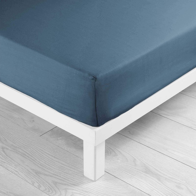 Douceur d'Intérieur, Double Fitted Sheet 140 x 190 cm Microfibre