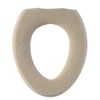 Yokozuna Creation COLOR SHOP Toilet Seat Cover, O Shape, Beige