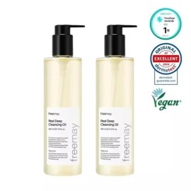 Prime 프리메이 리얼 딥 클렌징 오일 330ml 2개 Pureme Real Deep Cleansing Oil 330ml 2 Pieces