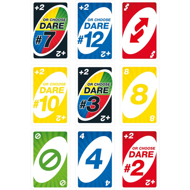 Mattel Games Mattel Games UNO Dare Card Game for Families