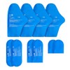 SuzziPad Replacement Ice Gel Packs for Cold Therapy Gloves and