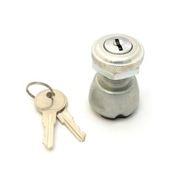 Universal Aluminum Ignition Key Switch - 3 Position - Motorcycles Choppers Harley Triumph BSA