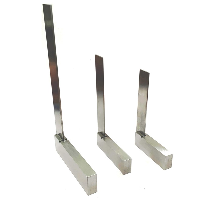 Set of 3 Pcs Precision Try Squares- 3", 4" &