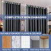Room Divider, No Drilling Curtain Rod for Room Separation, 4-10ft