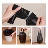 10L Trash Bags 45x50cm Black Disposable Kitchen Trash Can Bags