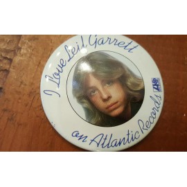 I love Leif Garrett on Atlantic Records Pinback button Vintage NOS