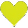 Yellow Heart - 1" Enamel Pin