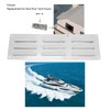 Air Vent Louver Grill Cover Stainless Steel Louver Ventilation Replacement
