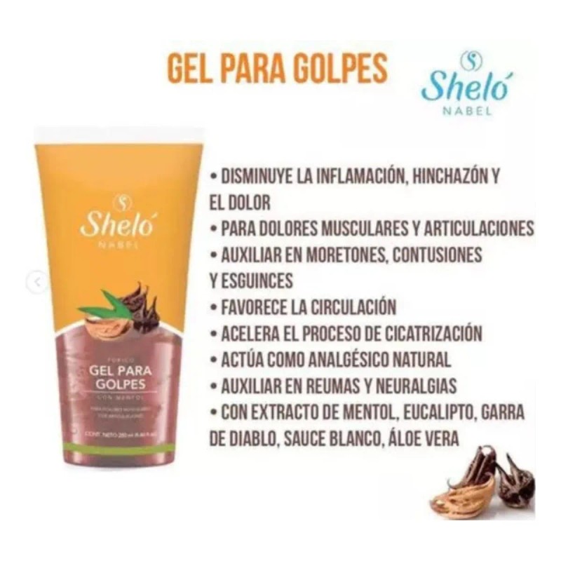 Gel Para Golpes Un Maravilloso AnaLGésico Alivia Dolores