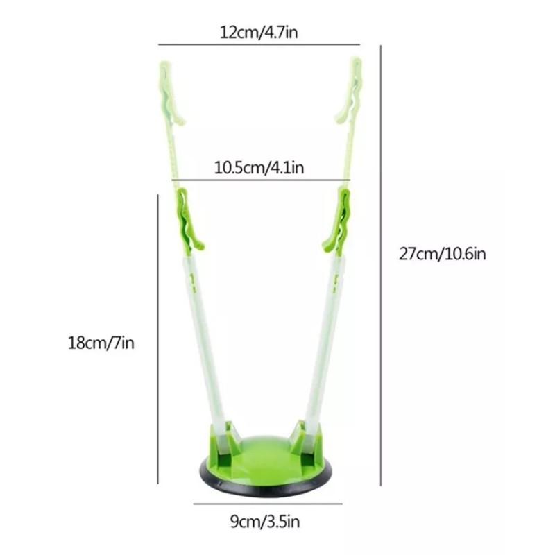 Estuchelandia Soporte Ajustable Bastidor Para Bolsas Ziploc Gadget Cocina