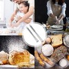 Ntcpefy 2 Pieces Stainless Steel Ball Whisk Wire Egg Whisk