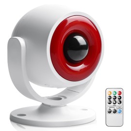 Motion Sensor Alarm: Infrared Wireless Continuity Detector, WiFi Motion Sensor, 360° Swivel, Infrared Door Bell with Alarm Door Bell for Home, Motorhome, Car, Office, Shops, Garage, Apartment