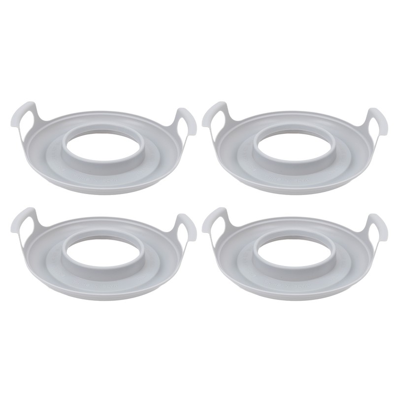 Microwave Cool Plate Spill Proof Microwave Bowl Carrying Tray with
