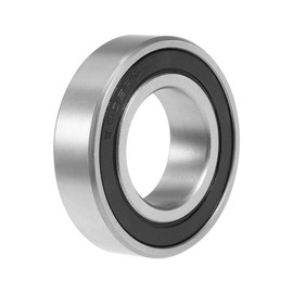 TOP-VIGOR 1Pcs 6005-2RS Deep Groove Ball Bearings, Z1 25mm x 47mm x 12mm Double Sealed Industrial Bearings, Chrome Steel Skateboard Bearings for Electrical Instrument Equipment
