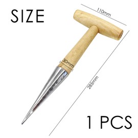 1 Piece Stainless Steel Seeder Seeder Seeding Tools Planting Tools Flower Planting Tools Garden Tools Hand Seeding Tools Stainless Steel Garden Planting Tools