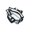 Clear pvc cosmetic bags with removable and adjustable shoulder strap,