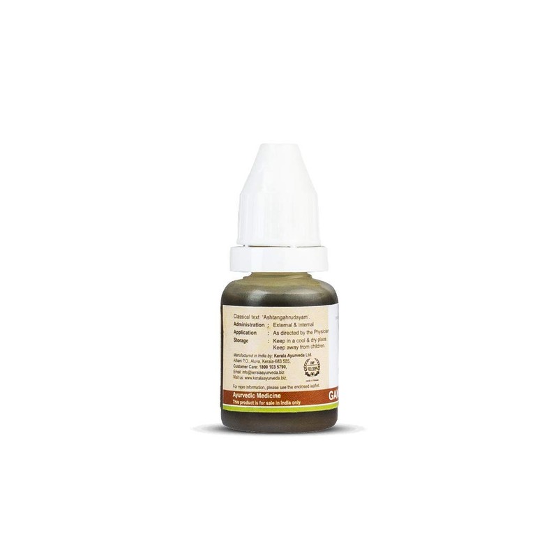 Kerala Ayurveda Gandha Thailam Ayurvedic Oil 10 ml with Sesame