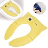 Cryfokt Folding Travel Potty Seat for Toddler Potty Training with