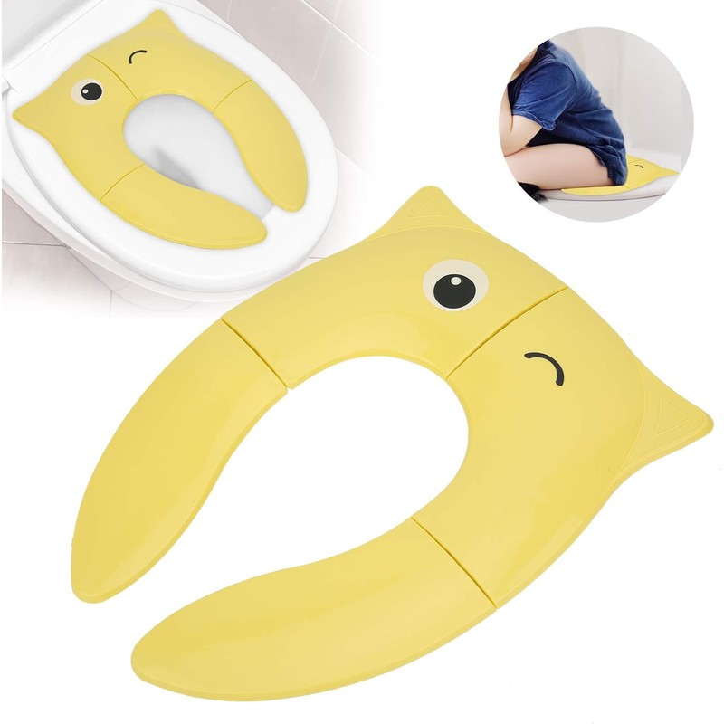 Cryfokt Folding Travel Potty Seat for Toddler Potty Training with