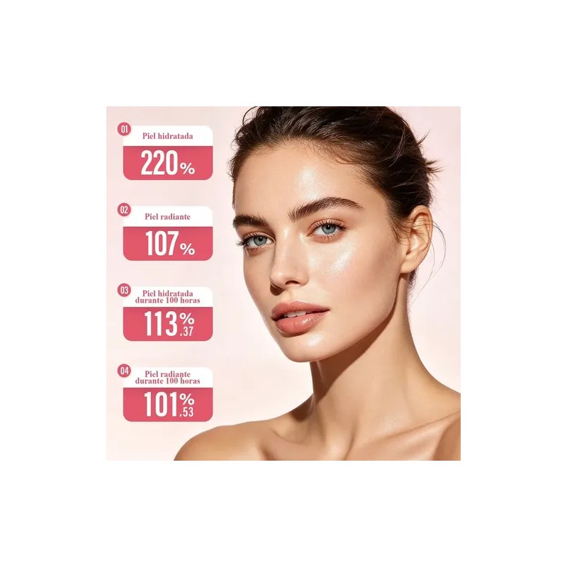 2pcs Mascarilla Exfoliante Colágeno Para Hidratar E Iluminar