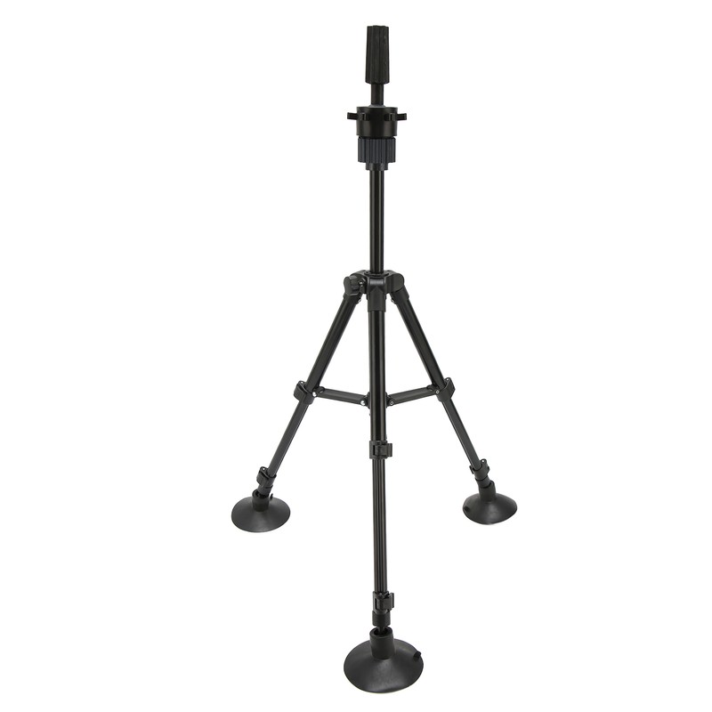 Wig Head Holder Suction Aluminium Alloy Portable Adjustable Wig Head