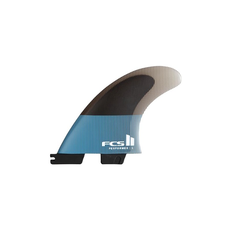 FCSII Performer PC Large Tranquil Blue Tri Fins