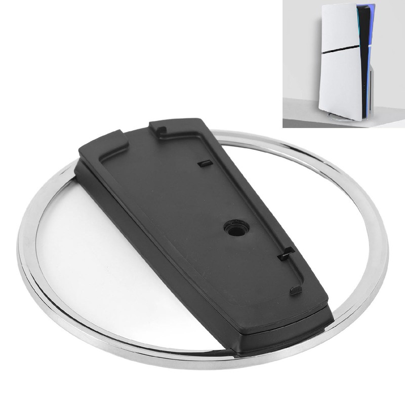 Vertical Stand for Slim/Disc/Digital Edition Gaming Consoles, Base Stand Replacement