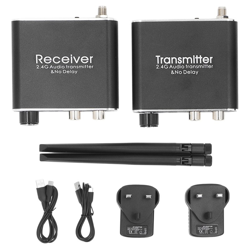 2.4G Wireless Audio Transceiver No Delay Audio Transmitter Receiver Adapter