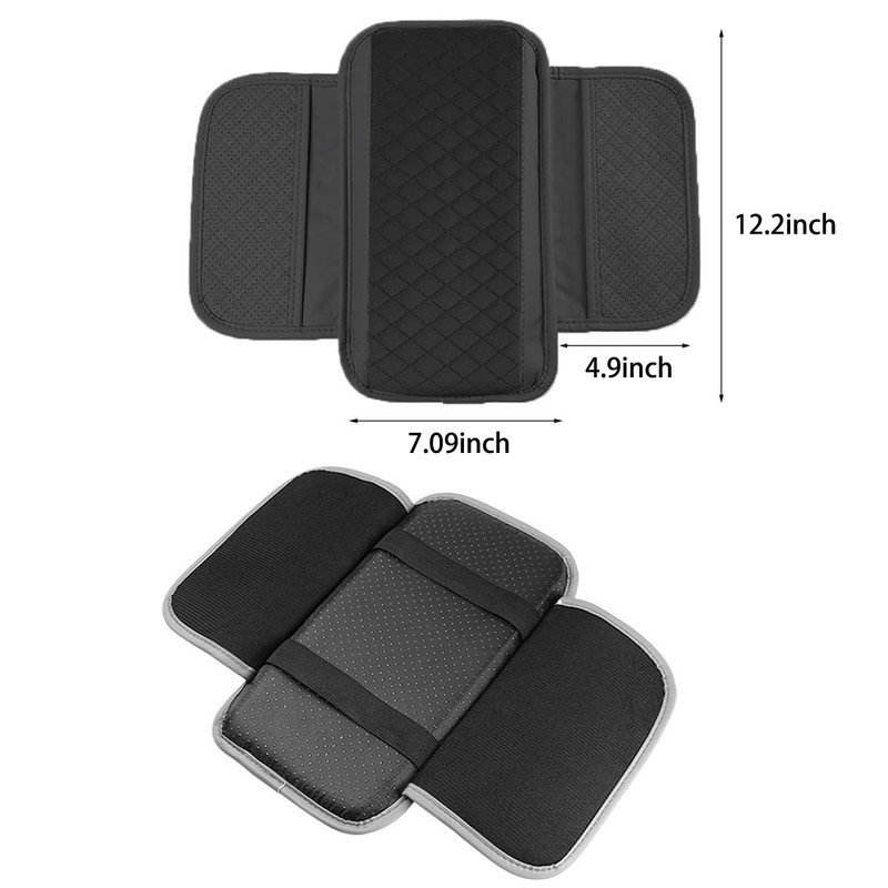 Cxtiy Car Center Console Cover,Microfiber Warm Soft Car Armrest Cover