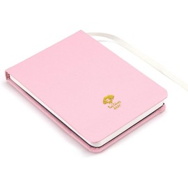 Paul Rubens Watercolor Journal, 100% Cotton 140 lb (300 GSM) Hot Pressed Watercolor Paper, 20 Sheets Sized 7.6’’ x 5.3’’ Travel Art Journal for Beginners and Experienced Painters (Pink)