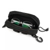 Unbranded Black Tactical Molle EDC Glasses Pouch Waterproof Protective Sunglasses