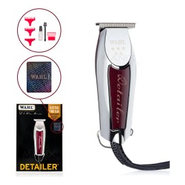 Mquina Terminadora Wahl Detailer 8081 Original Con Holograma Patillera 5 Star Trimmer Profesional Para Barberia                                       