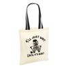 SmartyPants I'll Just Wait Until It's Quiet Tote Bag Cotton
