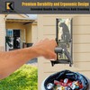 KANBOL Metal Can Crusher Wall Mounted Soda Can Smasher Crusher