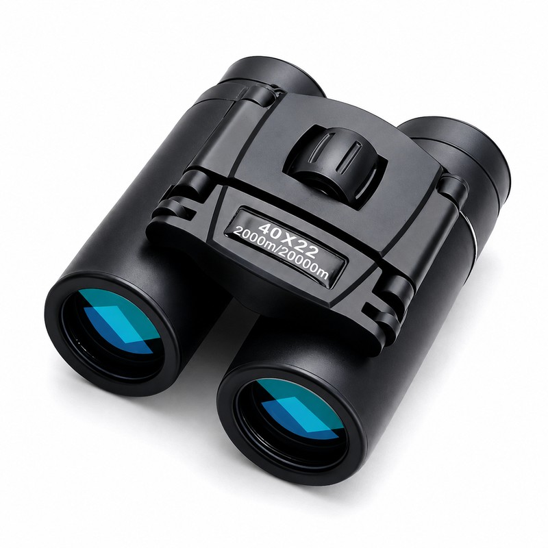40x22 Binoculars for Outdoor Travel - HD Compact Mini Telescope