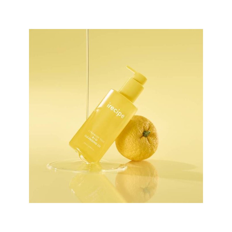 Irecipe 세라마이드 블랙헤드 피지스케일링 유자 바이오 클렌징 오일 200ml+20ml Ceramide