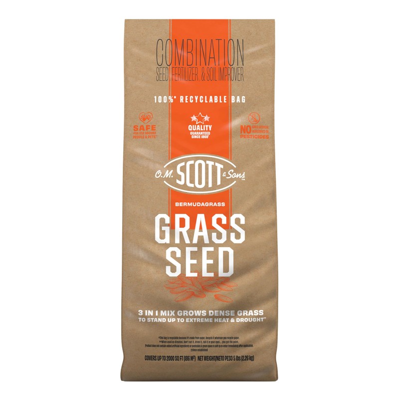 O.M. Scott and Sons Bermudagrass Grass Seed - Lawn Seed,