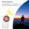 Navigation Compass Orienteering Compass Scout Compass Hiking, Multifunctional Waterproof for