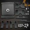 HQPASFY Center Console Safe Vault Safe Box with Fingerprint Lock