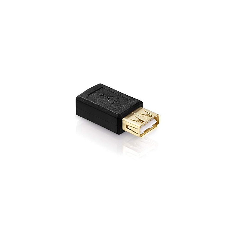 adaptare 41006 A-Female to A-Female USB 2.0 adaptor, black gold-plated