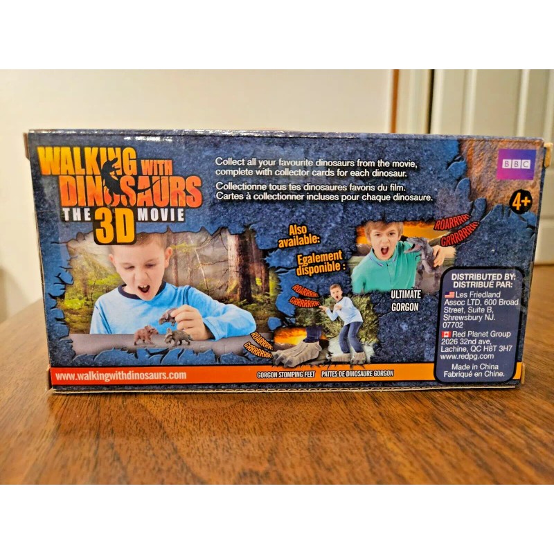 Walking With Dinosaurs 3D Movie 3 Mini Figures: Gorgon, Scowler,