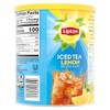 Lipton Lemon Iced Tea Mix 10 Quarts Refreshing Sweetened Powdered