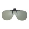 Pearl Sunglasses, Light Gray, Total Length: 5.3 inches (13.5 cm) x Height: 2.6 inches (6.5 cm), Lens (one eye), Left and Right 2.6 inches (6.5 x 5.5 cm)