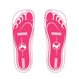 25Pairs(50Feets) Disposable Stick Spray Tanning Feet Pads Perfect for preventing spray tan solution,Deluxe & Hygienic Spray Tan Feet Pads-Ideal for Salons and Spas or Home,Easy to Apply