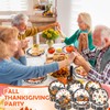 Funnymoom 60 Pcs 7 Inch Fall Pumpkin Paper Plates Thanksgiving